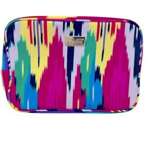 NEW Estee Lauder Cosmetic Bag with Gold Trim